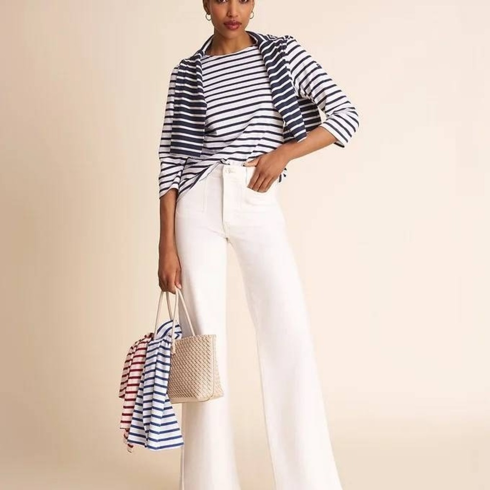 NWT FRAME Le Slim Palazzo Modernist Pocket Jeans /Sizes 24, 26 29 & 30/MSRP $298